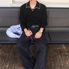 W20-P402025年春秋日系复古水洗做旧长袖男宽松休闲百搭外套，女装短外套，电商B323A