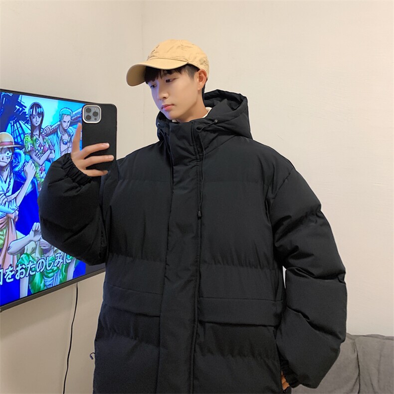 港风2026新品冬季宽松情侣装男装棉衣棉服冬装加厚外套D002-P105,男装棉衣,星座717