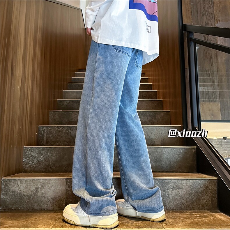 XZ616秋季新款星空纹水洗渐变休闲牛仔长裤TY1011特P40控78,男装休闲裤,星座512A（原616）