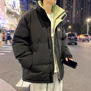 抖音得物品质深度库存三防面料假两件格子棉衣外套棉服66654特P85图片
