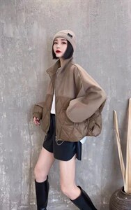 立领90绒羽绒服图片