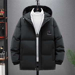 棉服男冬新款连帽工装外套加厚夹绒宽松户外防寒面包服TT8854 P89图片