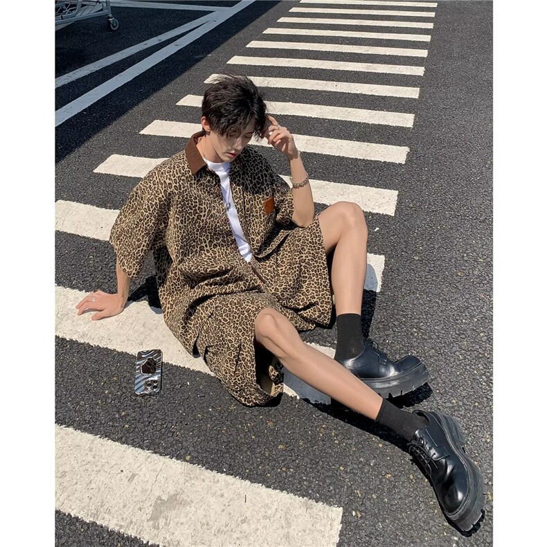 2025夏新款休闲套装TZ1021P115,男装休闲套装,星座1108