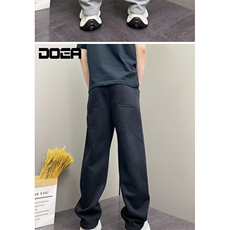 1506/QC710/P47直筒卫裤男韩系宽松潮流阔腿裤百搭休闲运动长裤，男装休闲裤，星座1506