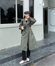 香丽迪秋装新款风衣外套，女装风衣，香丽迪1