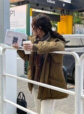 冬季·韩版带帽服，女装棉衣/棉服，hello september