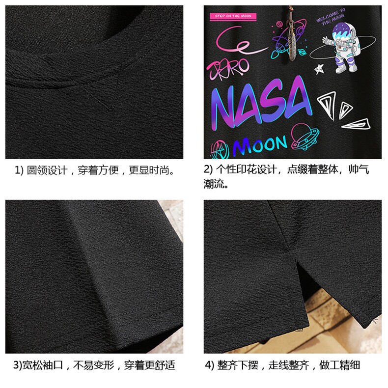 Q11186-P30春夏季七分袖t恤男大码五分袖男短袖中袖砖墙挂拍,男装T恤,电商A040A