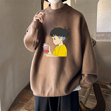 控68半高领毛衣男士大码针织衫男毛线衣男M18200-P45加绒款-P65，男装针织衫/毛衣，电商A040