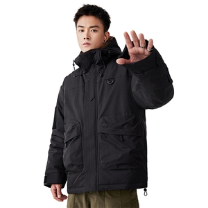 新标80重磅冬季工装羽绒服保暖潮外套冲锋衣 A436-973-特P198图片