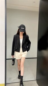 百搭短款西装外套 爆单款图片