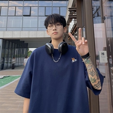 230g重磅纯棉!夏季短袖t恤男半袖男XT474-特P19，男装T恤，电商B371