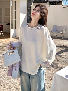 紫色高级感撞色刺绣风马甲小衫套装两件套女早春秋两面穿马夹图片