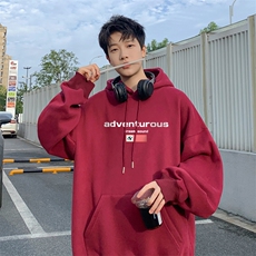 ！连帽圆领卫衣男装港风帽衫男LM177-P35，男装卫衣，电商B367