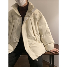 棉衣男刺绣立领棉服大棉袄1118-1-Q125-P118限价138，男装棉衣，星座1118-1