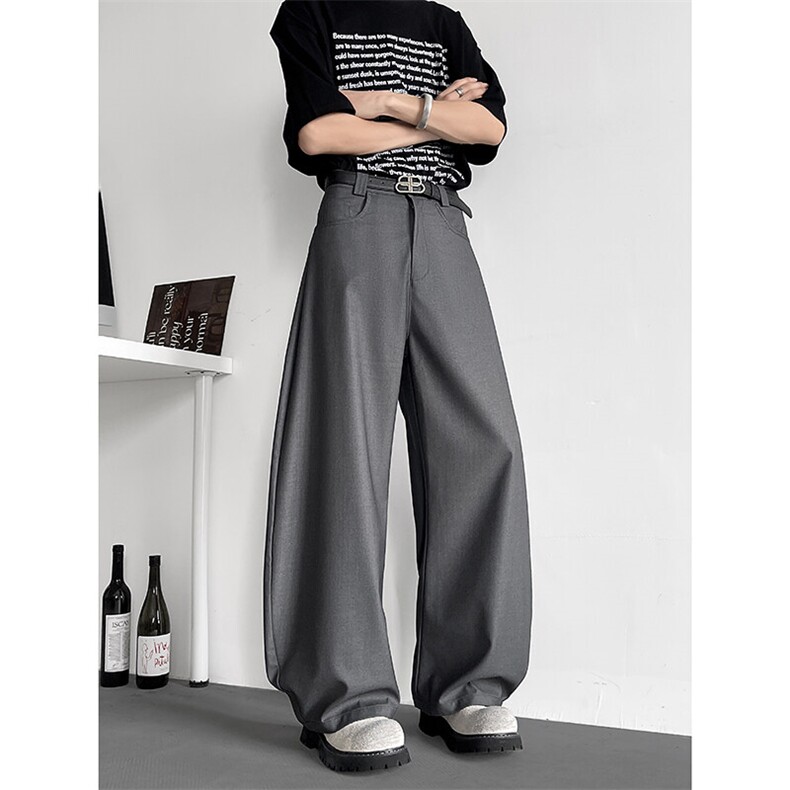 春季美式ins高街hiphop弯刀休闲西裤货号K25113P55，男装西裤，电商A063