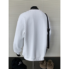长袖t恤男春秋韩版潮流圆领卫衣打底衫百搭宽松内搭上衣WY69-P30，男装T恤，星座308B-1