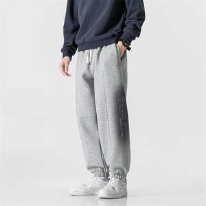 M-8XL 新疆棉 秋季新款大码束脚工装潮流休闲裤 109-K006-P55图片