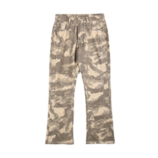 秋季沙漠风直筒裤原宿迷彩休闲裤美式高街潮牌牛仔长裤NZ608-P43，男装休闲裤，星座310B-3