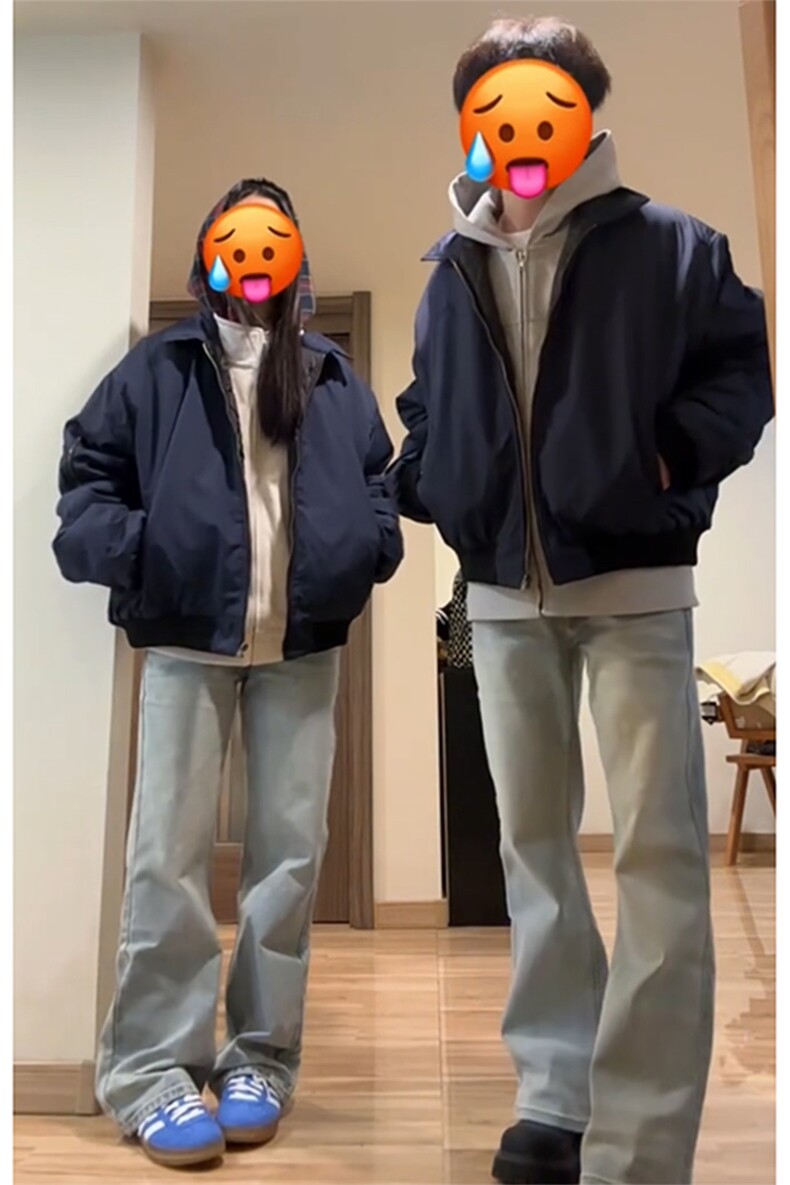 [网图]冬季保暖cleanfit情侣棉服休闲情侣外套5D1180-TP5598,男装棉衣,电商A102