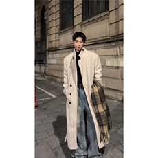 【已下单】长款秋冬克鲁苏文职大衣宽松高级感外套DY05021P128，女装短外套，星座1004（原星座815-3）