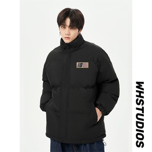 已注册日系宽松抖音直播高品质面包服羽绒棉男外套棉衣M1039特P78图片