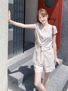 现货主推女夏新款休闲减龄穿搭两件套A2610-139-K218图片
