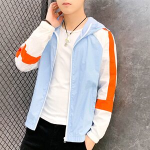 防晒衣服薄款春秋夏季韩版夹克潮流衣服帅气风衣男士外套V99图片