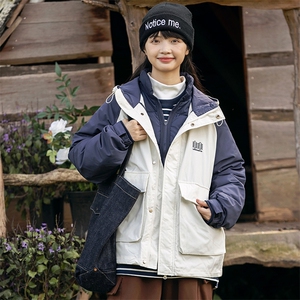 2023冬季新款男日系潮牌白鸭绒三合一羽绒服加厚外套YR22-F259图片