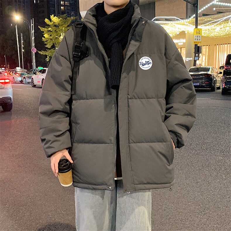 现货抖音得物可供视频冬季三防加厚羽绒棉衣外套面包棉服81127,男装棉衣,电商A486
