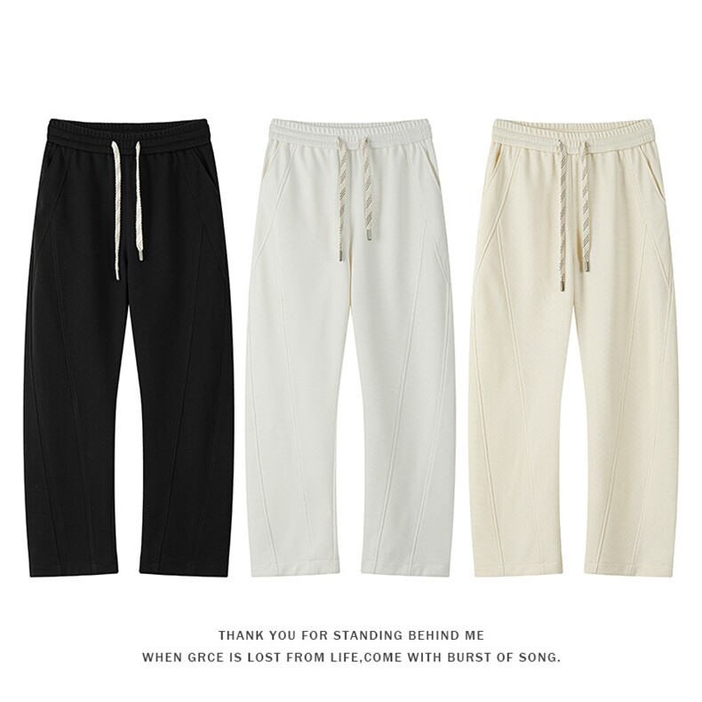 特批P35无差价2025春季新款面层：聚酯纤维96.9%氨纶3.1%K5630，男装休闲裤，电商A001