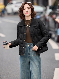 羽绒服2025新款白鸭90绒韩版时尚小个子外套图片