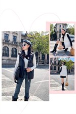 马甲，女装马甲，红嘴鸥