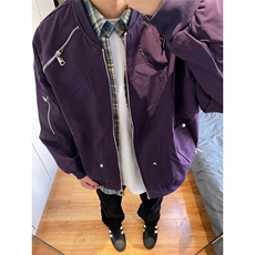 【有货】飞行员夹克男高级感痞帅春秋棒球服外套JK999CC-特P58，男装夹克，星座1007（原301D）