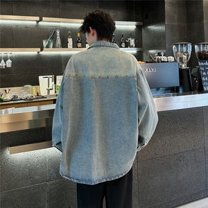 外套男ins高街潮牌港风日系原宿风韩版潮流宽松夹克JK2559-P60图片