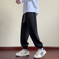 秋季新款港风美式高街vibe潮牌束脚休闲裤哈伦裤男潮ZK3855-P38，男装休闲裤，星座313A(原308A-2)