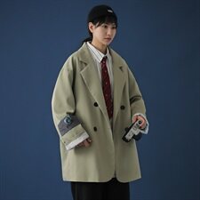 20年秋冬新款印花小清新学院风西装外套已注册DS-B293-A759-P85，男装西服，电商A306