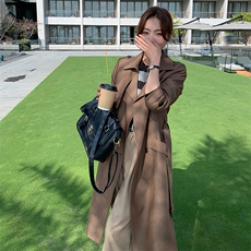 琪琪微微胖【摩登格调】高级感气质百搭长款外套，女装风衣，姿衣轩