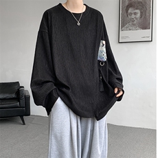 现货T10062-特批38控68百搭小熊吊坠高品质卫衣春季新款高品质，男装卫衣，电商A059