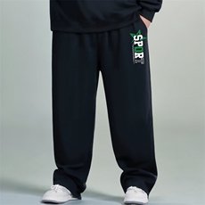 1506-1/XL-AW1301/P44流行气质简约ins胖子专属加绒保暖直筒裤，男装棉衣，星座1506-1