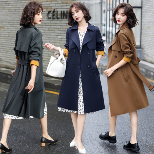 2023秋装新款时尚风衣外套3306-1,女装风衣,冬木谷雨