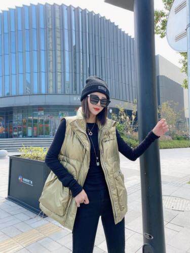 秋季羽绒马甲，女装马夹，爱特儿AITER