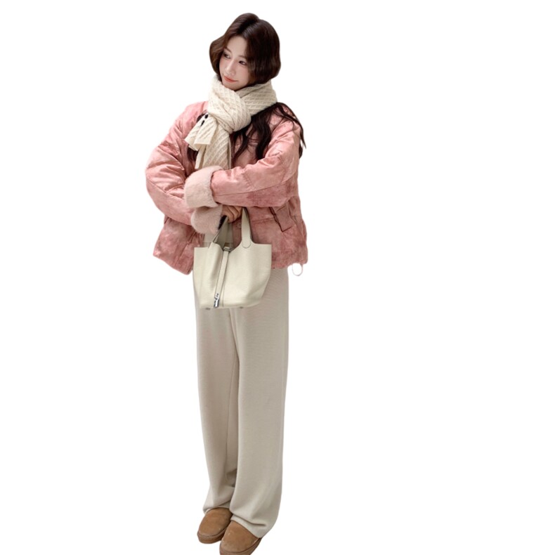 主推大量25冬装新款新中式风羽绒服内胆90绒-P280-K388,女装羽绒服,2D045