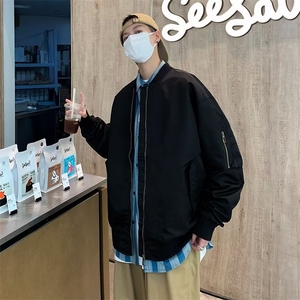 棒球服夹克男韩版潮流高街帅气2024秋冬新款ins宽松外套W1066-P58图片
