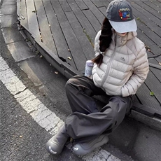 轻薄款棉衣2025新款男女情侣连帽羽绒棉短款棉服秋冬季运动外套，男装棉衣，星座1210-1
