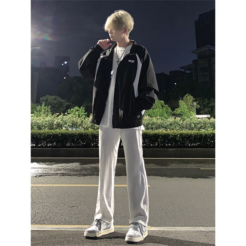 cleanfit弹力纯白色修身直筒牛仔裤KZ01-P55,男装牛仔裤,星座310A-4