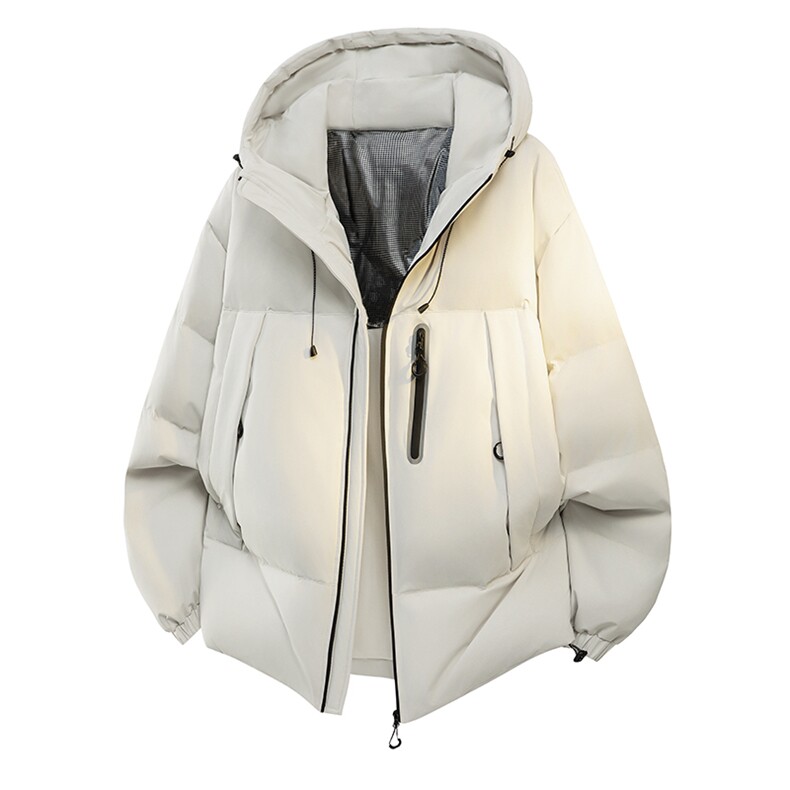 311B-1-YZ-9232-P208控359潮牌提花情侣百搭立领羽绒服抗皱风防，男装羽绒服，星座311B-1