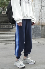 秋季新款运动裤男宽松针织裤潮流束脚卫裤休闲裤202-7-G，男装休闲裤，星座1302