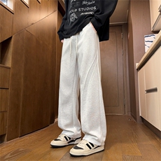现货华棉直筒休闲长裤CK64特P35M-3XL，男装休闲裤，电商B325