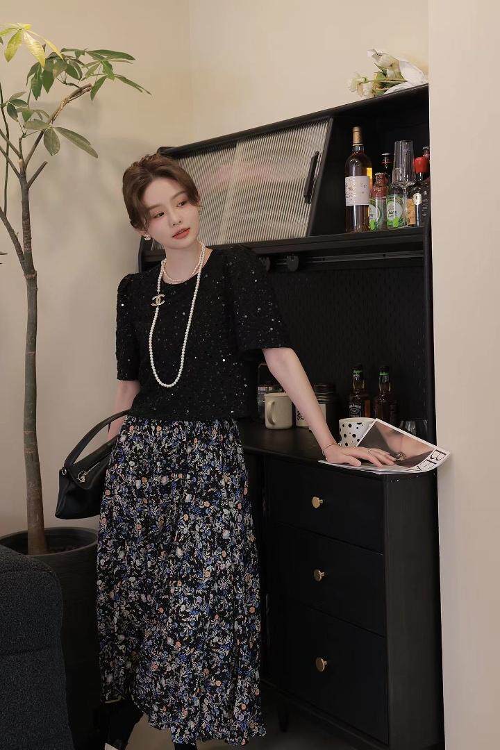 韩系亮片小衫。，其它，欧妮卡蒂蔓