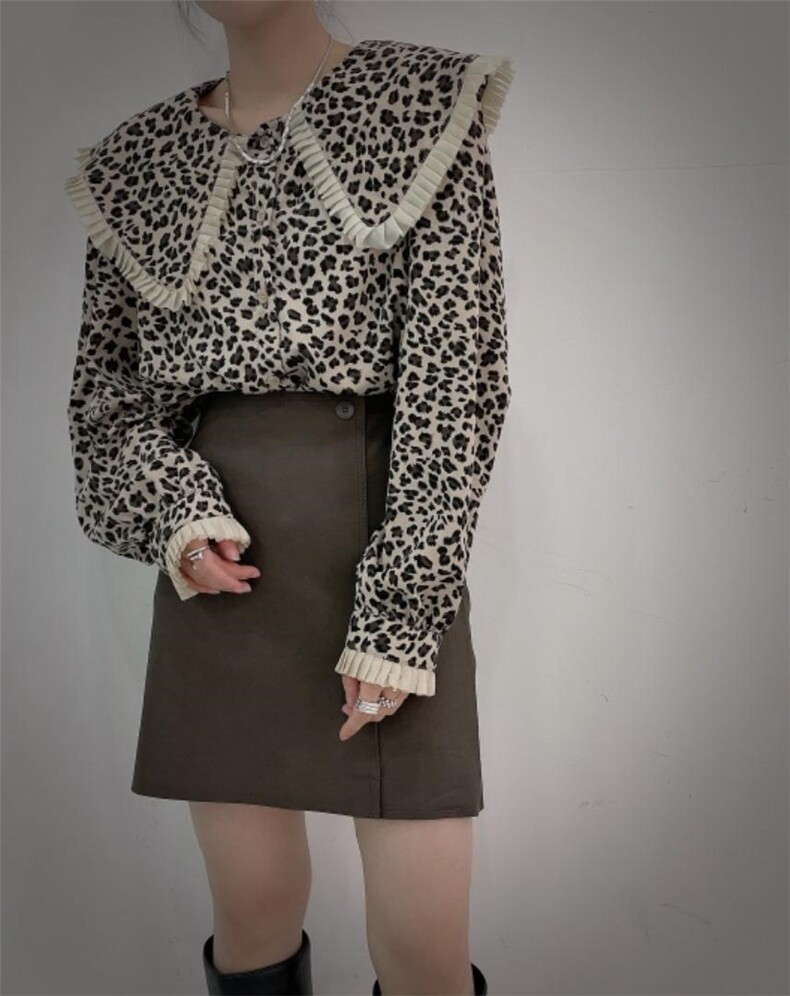 豹纹小衫，其它，麦缇诺